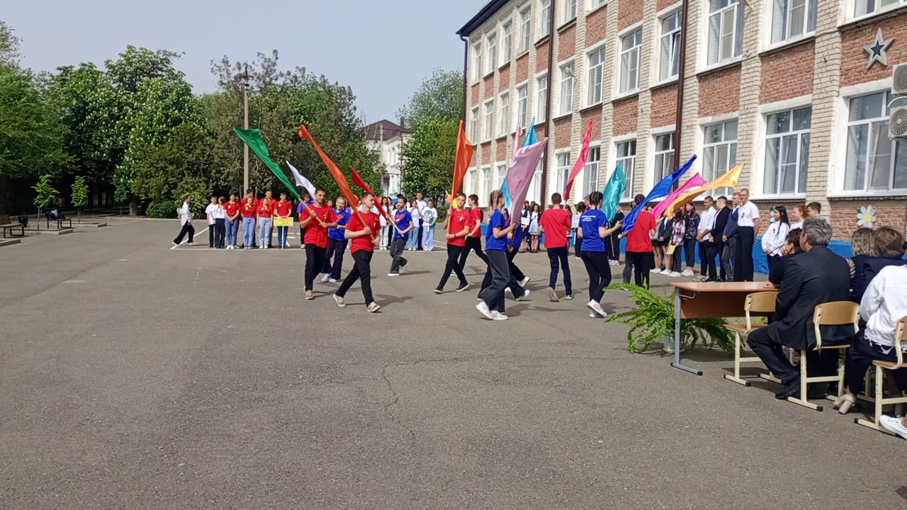 Районный слет ученических производственных бригад.